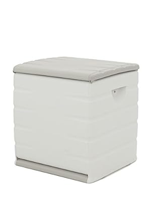 PLASTIKEN Coffre de rangement 200 L beige - Largeur 60 cm