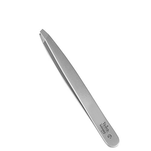 Topinox Solingen Professional Slanted/oblique Tweezers, Made in Germany By Niegeloh by Niegeloh Solingen
