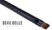 Beau Belle Eyebrow Brush - Angled Eyebrow Brush - Eyebrow Brush Angled - Brow Brush - Eyebrow Shaper - Make Up Brushes - Professional Make Up Brushes (Black - Brown Bristles)
