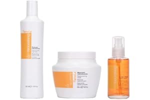 Kit Fanola Nourishing ristrutturante shampoo 350 ml + maschera 500 ml + olio 100 ml