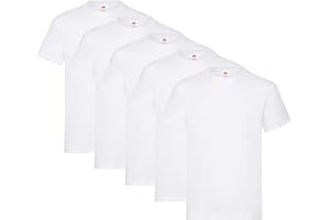 Fruit of the Loom Herr tung T-shirt 5-pack