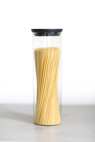 Brabantia 298240 Glasbehälter 1,9 L, dunkel grau - 3