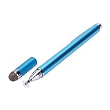 【Design】 2-in-1-Einzigartiges Design: inklusive leitfähiger Touch-Sauger und Microfaser-Touch-Kopf. Stylus Stift bietet extreme Präzision und die transparente Scheibe lässt Sie auf dem Bildschirm genau sehen, wo er zeigt. Ideal zum Schreiben, Markieren, Schreiben von E-Mails, Zeichnen usw. auf Touchscreen-Geräten。 Eingabestift für iPad, Eingabestift für iPhone, Eingabestift für Tablets, Stylus-Eingabestift, Eingabestift für Fenster, Stift, Eingabestift
