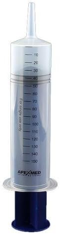150ml Plastic Reusable Syringe for Nutrient Measurement