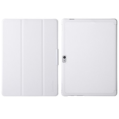EasyAcc Huawei MediaPad M2 10.0 Hülle Case Tasche PU Leder zubehör hüllen für Huawei MediaPad M2 WiFi 25,4 cm (10 Zoll)/ Huawei MediaPad M2 Standard 25,4 cm (10 Zoll)/ Huawei MediaPad M2 LTE 25,4 cm (10 Zoll) Smart Cover mit Auto Sleep Wake up / Standfunktion (Weiß, Kunstleder, Ultra dünn) - 8