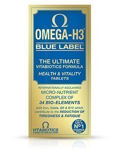 Preisvergleich Produktbild Vitabiotics Omega-H3 Blue Label 30 Tabs, 59 g