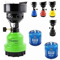 Chalumeau à Gaz Pour Chicha Campingman - Pour Charbon Naturel - Fonctionne Avec Cartouche Perçable 190g - 9