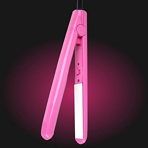 Nulijianchi2 Hair Straightener Ceramic Electric Splint Mini Curling Iron Professional Perm Does Not Hurt Hair Pink reviews Nulijianchi2 Hair Straightener Ceramic Electric Splint Mini Curling Iron Professional Perm Does Not Hurt Hair Pink