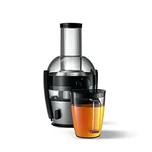 Philips Viva Collection HR1863/20 2-Litre Juicer (Black/Silver)