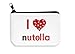Produktbild I Love Nutella Zipper Wallet Coin Pocket Purse Brieftasche