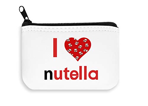 Preisvergleich Produktbild I Love Nutella Zipper Wallet Coin Pocket Purse Brieftasche