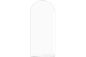 AIBIIN Arrière-plan en forme d'arche pour cérémonie de mariage, fête d'anniversaire, fête prénatale, décoration de banquet 0,6 x 1,5 m - Blanc