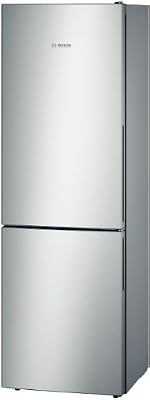 Bosch KGV36VL32S réfrigérateur-congélateur - réfrigérateurs-congélateurs (Autonome, Chrome, Acier inoxydable, Droite, 309L, 312L, SN, T)