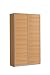 Produktbild NEWFACE Ohio Mehrzweckschrank, Holz, buche, 120 x 42 x 190.50 cm