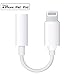 Price comparison product image for iPhone Headphone Adapter to 3.5mm Jack Earphone Adapter Compatible with iPhone 7/7P/8/8P/X/XS/XR Headphone Cable Connect to 3.5mm High Fidelity Music Converter Support iOS 10.3 or Later-[White]