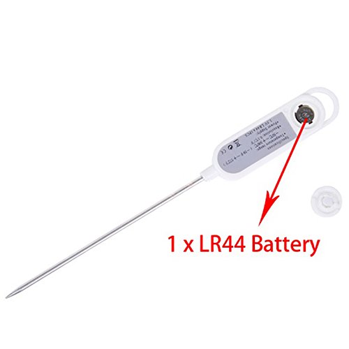 Thermometer Digital mit LCD Display und langen Sonde für mündliche AXILAR Rektal Wasserbad Netzteil Fleisch Karamell - 5