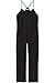 FIND Damen Jumpsuit mit Trägern Schwarz (Black Beauty 19-3911), 34 (Herstellergröße: X-Small)