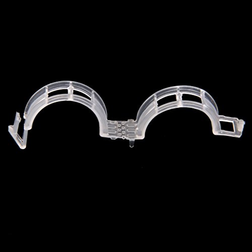 Gazechimp 100pcs Weiß Pflanzenclips pflanzenklammern Tomatenclips Verbinden Pfeffer Gurke Reben , Kunststoff - 6