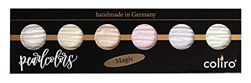 Coliro Artist Mica Watercolour M720 Set Magic by Finetec