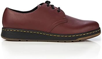 Womens Dr Marten's Lite Cavendish 3 Eye Shoes - Cherry Red Temperley - 5
