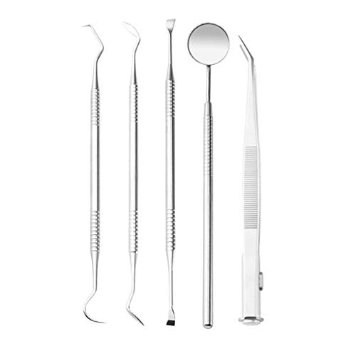Preisvergleich Produktbild Koojawind Essential Dental Hygiene Kit FüR Den Heimgebrauch - Mundpflege FüNf Kits Dental Dental Cleaner Dental Licht Emittierende Pinzette - Deep Teeth Cleaning Tools