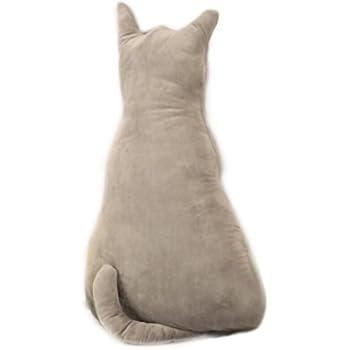 A Bulzeu Cute 3d Cat Animal Shaped Cushion Stuffed Animal Pillow