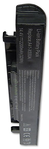 Vinitech Akku für DELL Latitude E5520m E5530 E6420 E6420 ATG E6420 XFR E6430 E6430 ATG E6440 Latitude E6520 Latitude E6530 Vostro 3460 4400mAh - 3