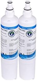 2-pack OnePurify MWF Water Filter Replacement Cartridge for LG, Kenmore, Swift Green, Water Sentinel, Supco, Amana, Maytag