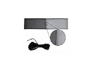 Hi Art EasyGrip257 Black & Grey Stitchable Car Steering Cover Compatible with Tata Manza