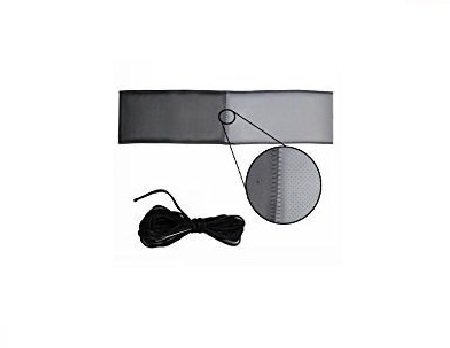 Hi Art EasyGrip218 Black & Grey Stitchable Car Steering Cover Compatible with Ford Fiesta [2005-2010]