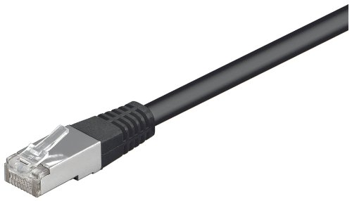 Goobay CAT5e SFTP Netzwerkkabel (2x RJ45, 3m) schwarz