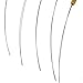 Pack of 12 Micro Ring Hair Extension Wooden Loop Needle Threader DIY Hook Tool