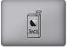 Produktbild Macbook pro Air Iphone Apple Juice Apfelsaft Sticker Aufkleber Decal (Macbook Sticker Juice, Schwarz)