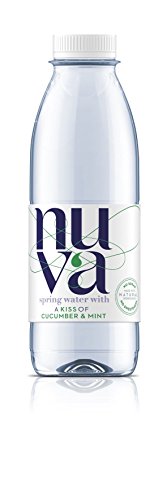 (4 PACK) - Nuva Spring Water With a Kiss Of Cucumber & Mint | 500 x 6ml x | 4...