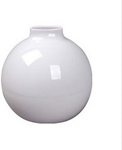 niceeshop(TM) Fashion Colorful Round Bomb Shape Tissue Box Toilet Paper Holder -White
