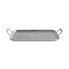 Edelstahl Grillplatte 37 X 25 X 18 Cm Von Grillsome Grillschale Mit Gitterfrmiger Perforierung Und Griffen Grillkorb Servierschale Fr Gasgrill Backofen Korrosionsbestndig Edelstahl Grillzubehr