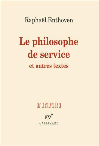 couverture de : Le philosophe de service