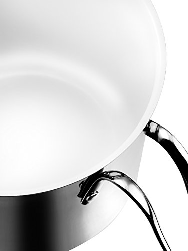 Kopf 124993 Cara Milchtopf, Edelstahl, Ø 14 cm, Keramik Beschichtung, 1,5 Liter - 2