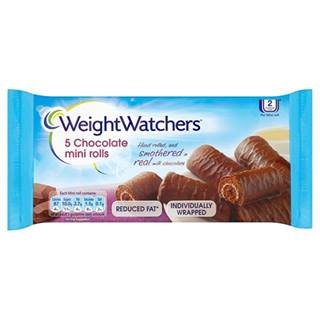 Preisvergleich Produktbild Weight Watchers Chocolate Mini Rolls 5 per pack