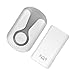 Price comparison product image Luckiests Press Generate Electricity Wireless Electronic Door Bell Night Light 38 Chimes 4-Level Volume Cordless Doorbell