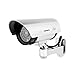 Price comparison product image L-San Outdoor Imitation Gun-type Fake Monitors Simulation Surveillance Camera With LED Lights (Silver)
