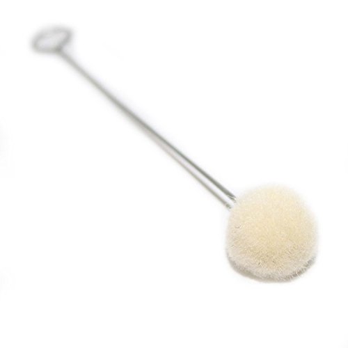 hrph 20 PC DIY Pelle di strumenti di lana daubers Assisted faerben wools sfera pennello manico in metallo