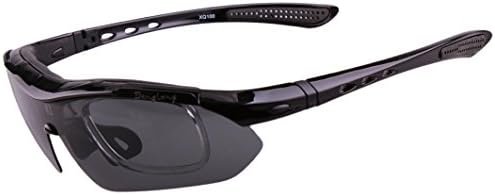 Unisex Cycling Glasses Polarized Sunglasses with 5 color Lenses for Different Environment