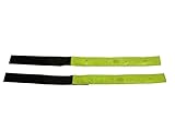 PK Green 2 LED Armbands Running Gear High Visibility Flashing Reflective