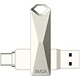 Dual Drive OTG USB 3.2 Gen2 Type A & C Pendrive for Laptop/Desktop, Tablet & Mobile (Silver, 64GB) (64 GB)