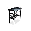 Pflanztisch Mit Verzinkter Arbeitsplatte Schwarz B 80 X T 40 X H 82 Cm