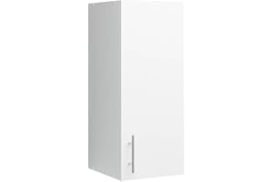 JD Greta 300mm Kitchen Wall Cabinet with Door – Wall Unit – White Matt – Modern Storage Cupboard