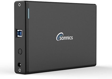 Sonnics 3TB Desktop External Hard Drive USB 3.0 high speed for SAMSUNG &amp; LG Smart TV