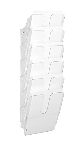 Durable 1700008401 Prospektspenderset (Flexiplus 6, A4, 247 x 745 x 100 mm) 1 Set, transparent - 4