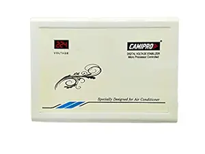 CAMIPRO CARRIER 1.5 Ton [180V-260V Digital] Inverter AC Voltage AC Stabilizer (White)